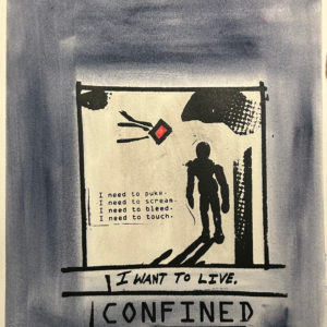 Painted Confined Poster (#1)